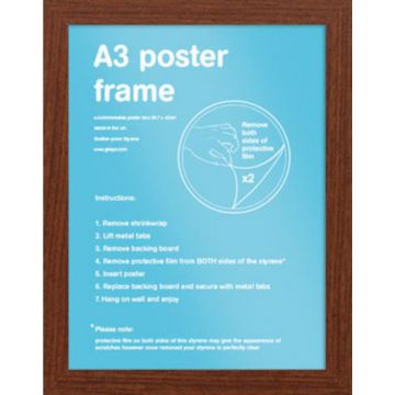 A3 Frame - Walnut