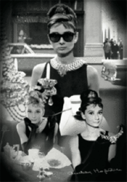 Audrey Hepburn - Montage 3D Lenticular