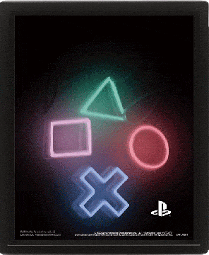  PlayStation - Framed 3D Lenticular