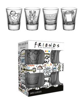 Friends Doodle - Shot Glasses