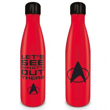Star Trek - (TNG) Lets See What's Out There Metal drink Bottle