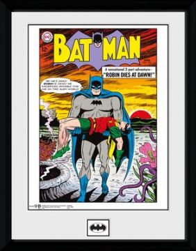 Batman - Comic Robin Dies At Dawn Framed Collector Print
