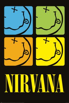 Nirvana - Smiley Squares